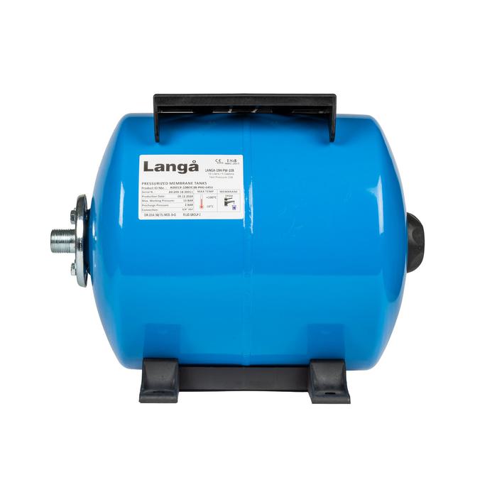 Horisontal trykekspansionsbeholder 19L