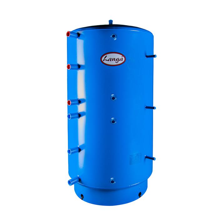 Akkumuleringstank Med 2 Spiraler 1000 Liter Fra Langå