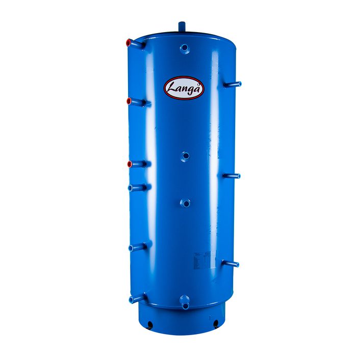 Akkumuleringstank med 2 spiraler - 750 liter thumbnail