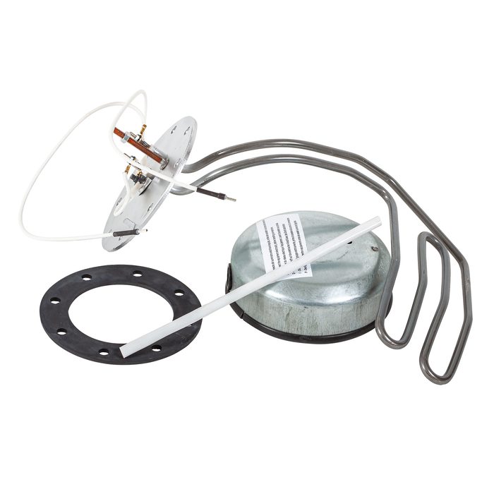 El-varmelegeme til rustfri beholder