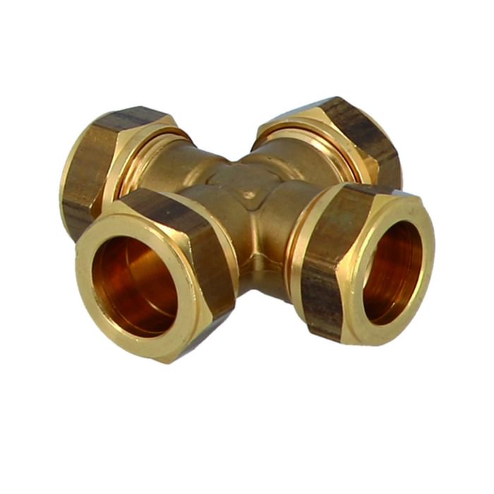 Conex kryds 22 x 22 x 22 x 22 mm