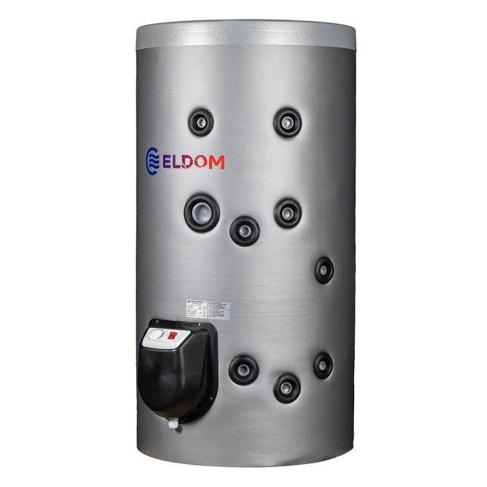 Combi varmtvandsbeholder 150 L - Fritstående med 1 spiral