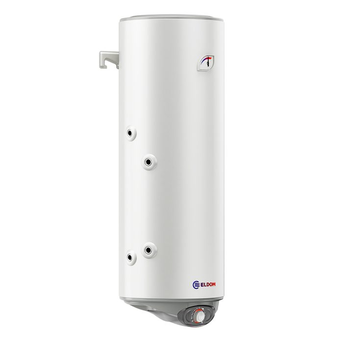 Combi varmtvandsbeholder 80 L - Væghængt med 1 spiral