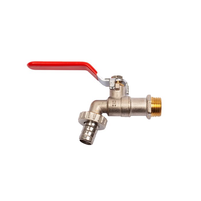 Aftapningshane 1/2" med slangeforskruening