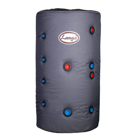 Dobbelt akkumuleringstank 50+50 til varmepumper