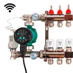 Gulvvarmekreds med digital styring