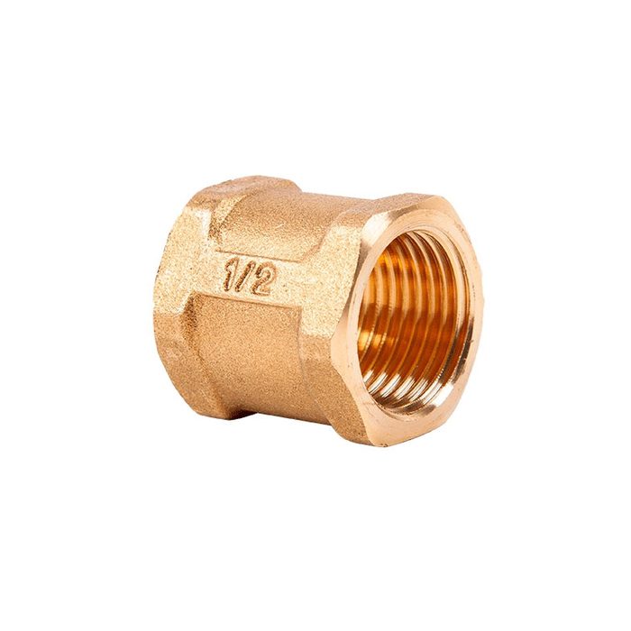 Messing Muffe - 1/2"