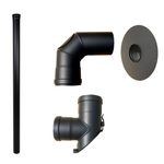ø80mm røgrør pakke 1