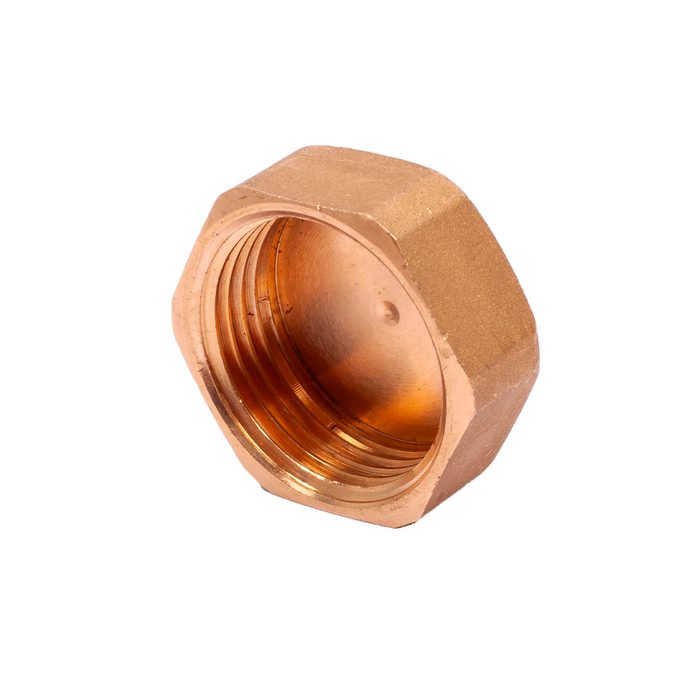 Messing Slutmuffe 3/8"