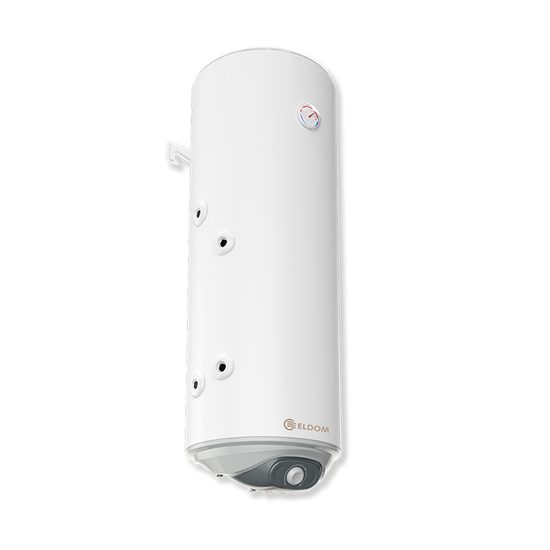 Combi varmtvandsbeholder, væghængt med 1 spiral, 80 liter